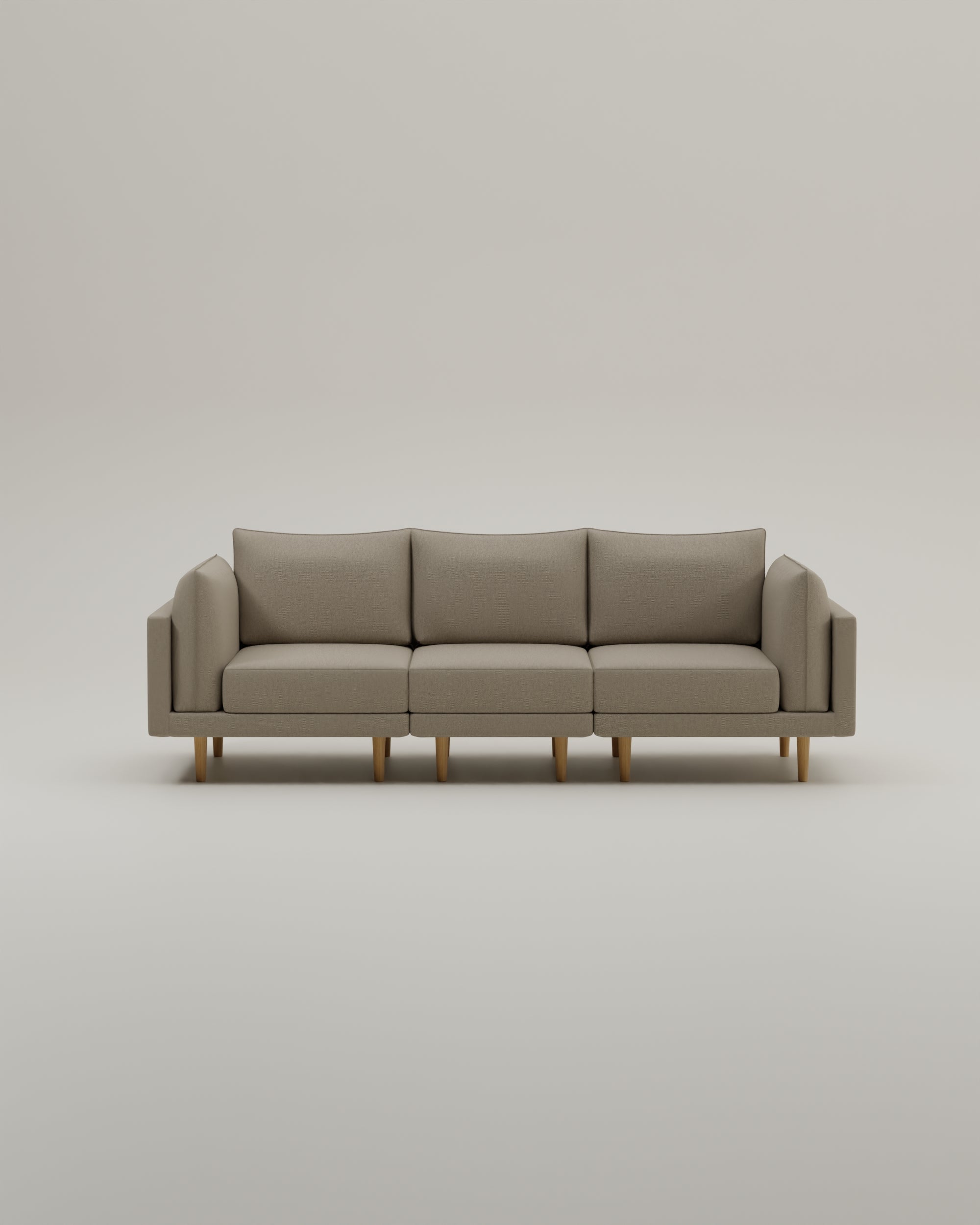Stoffbezug - Modulares Sofa Donna 3-Sitzer