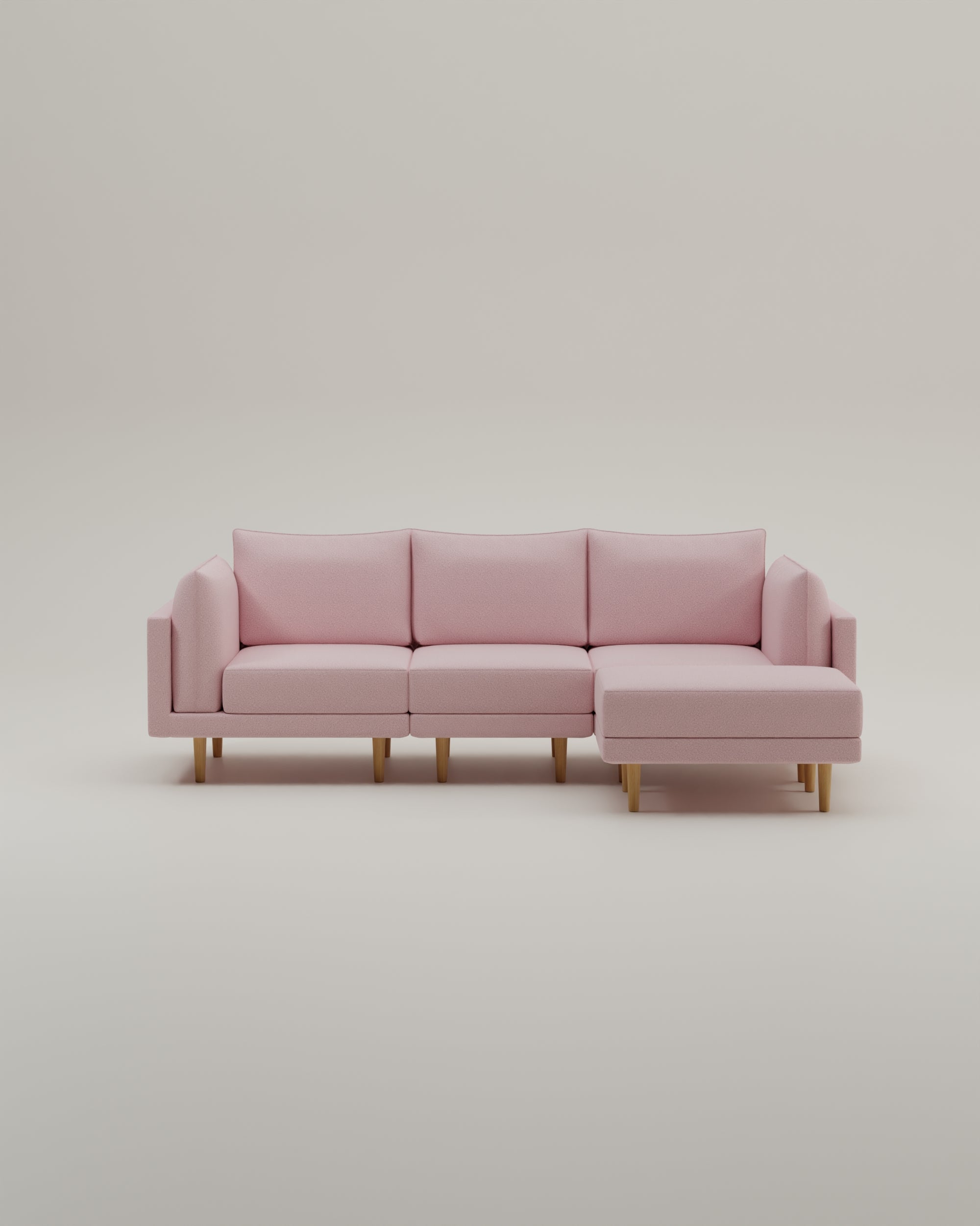 Stoffbezug - Modulares Sofa Donna 4-Sitzer
