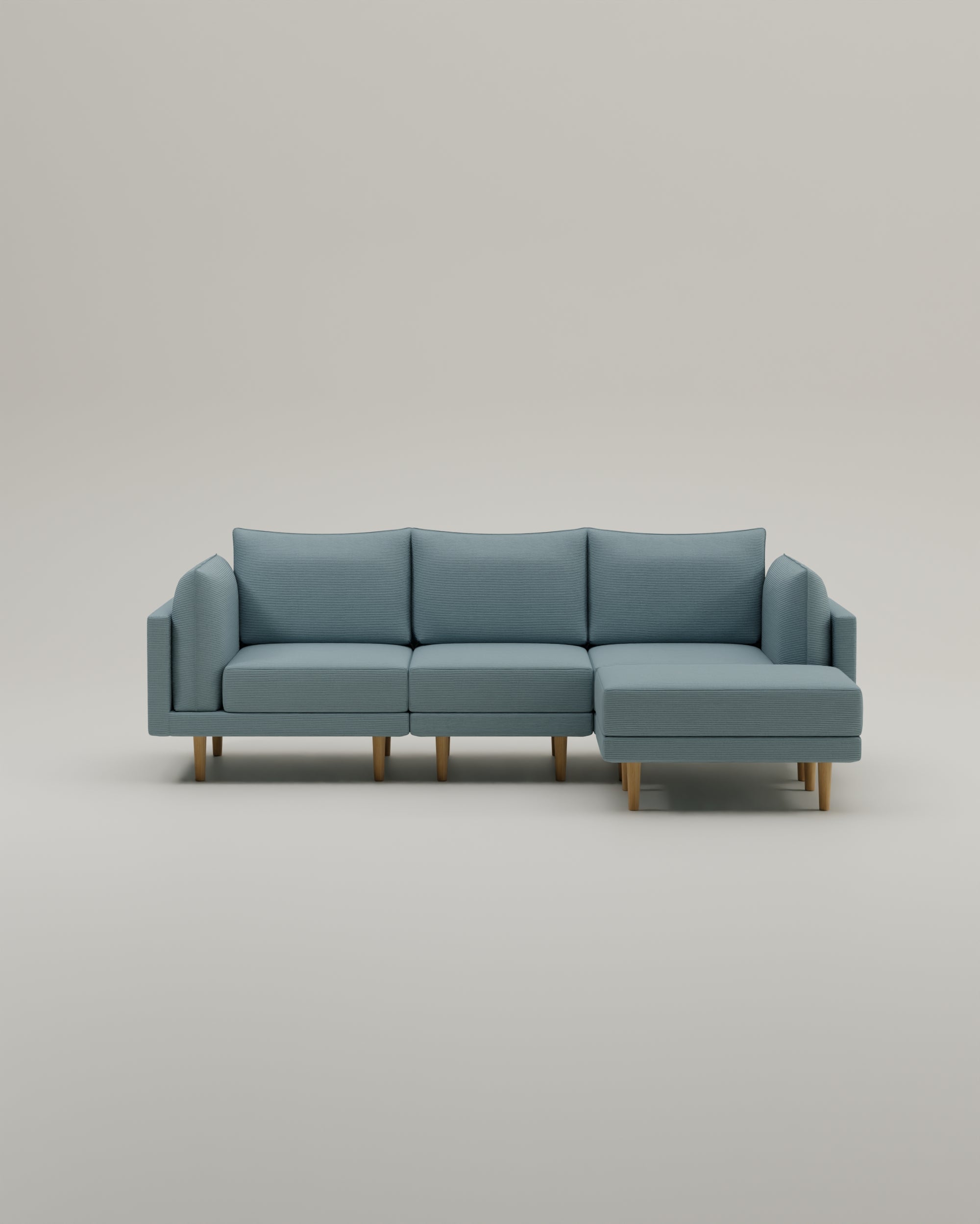 Stoffbezug - Modulares Sofa Donna 4-Sitzer