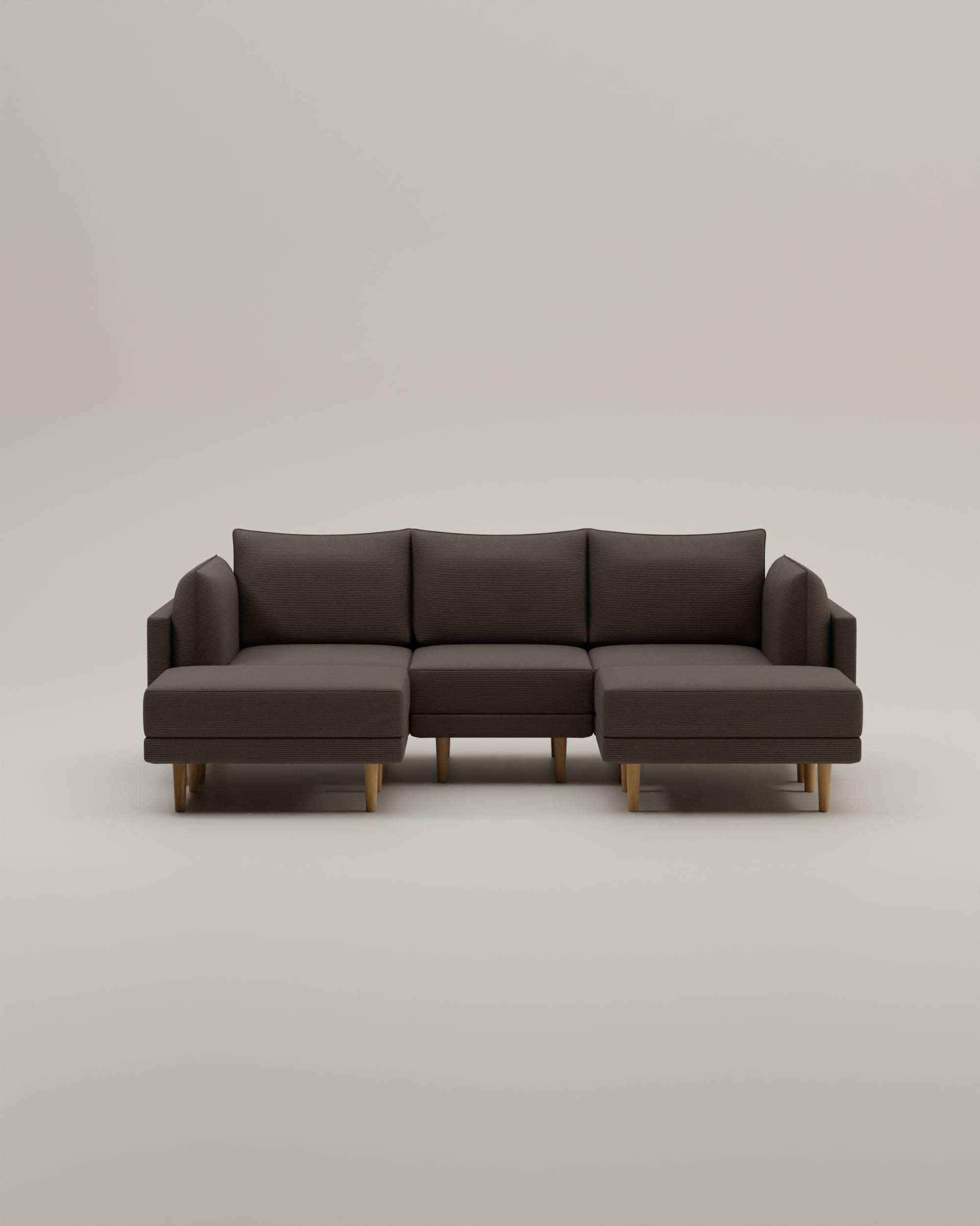 Stoffbezug - Modulares Sofa Donna U-Form