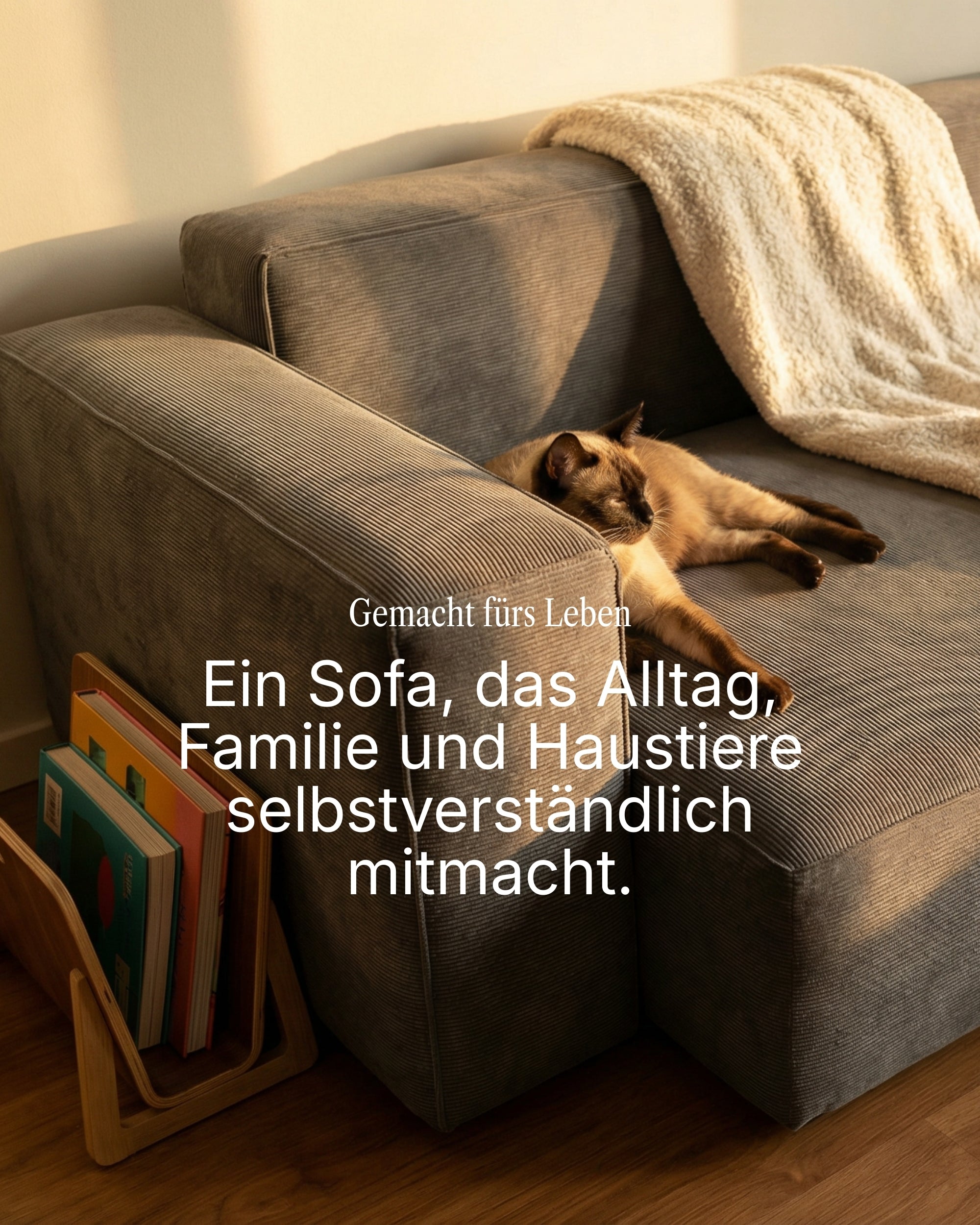 Modulares Ecksofa  Harvey 4-Sitzer mit Schlaffunktion