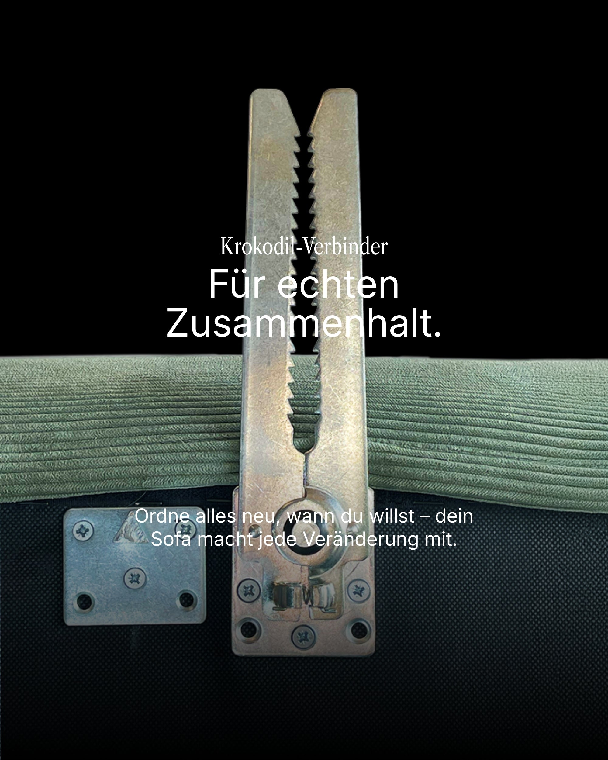 Modulares Ecksofa  Harvey 4-Sitzer mit Schlaffunktion