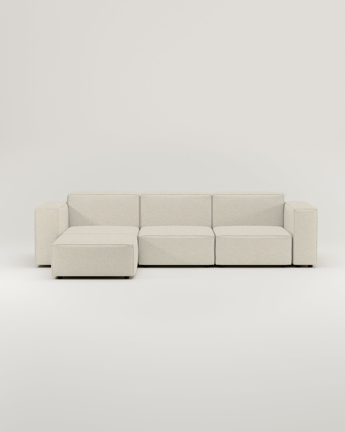 Stoffbezug - Modulares Sofa Harvey 4-Sitzer L