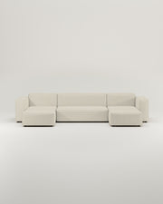 Modulares Sofa Harvey U-Form / Wohnlandschaft mit Schlaffunktion