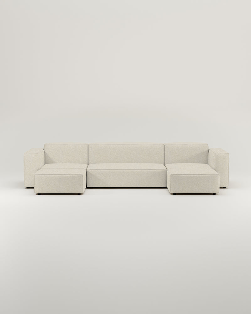 Modulares Sofa Harvey U-Form / Wohnlandschaft mit Schlaffunktion