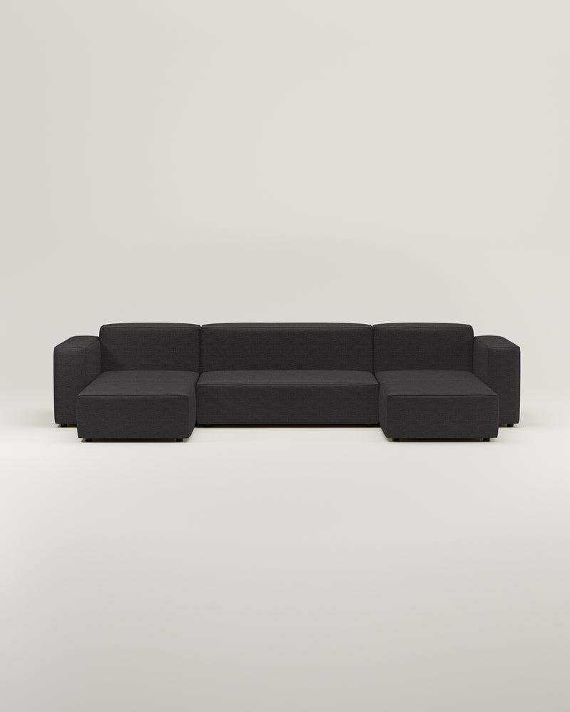 Modulares Sofa Harvey U-Form / Wohnlandschaft mit Schlaffunktion