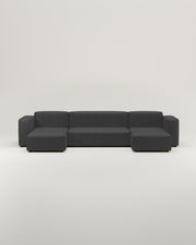 Modulares Sofa Harvey U-Form / Wohnlandschaft mit Schlaffunktion