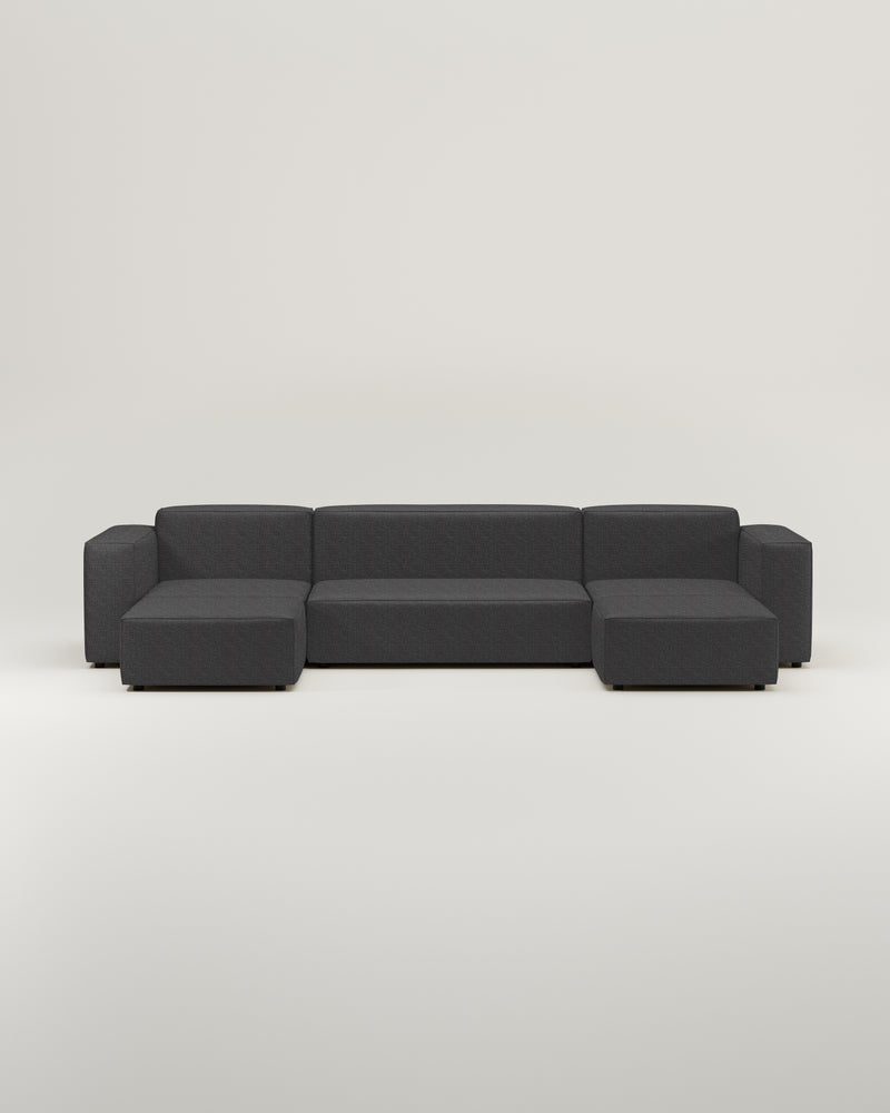 Modulares Sofa Harvey U-Form / Wohnlandschaft mit Schlaffunktion