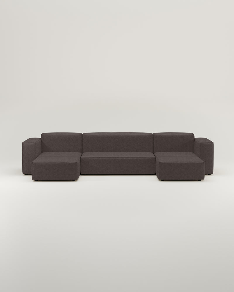 Modulares Sofa Harvey U-Form / Wohnlandschaft mit Schlaffunktion