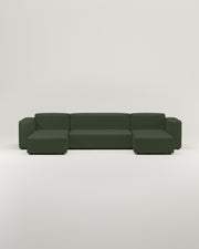 Modulares Sofa Harvey U-Form / Wohnlandschaft mit Schlaffunktion