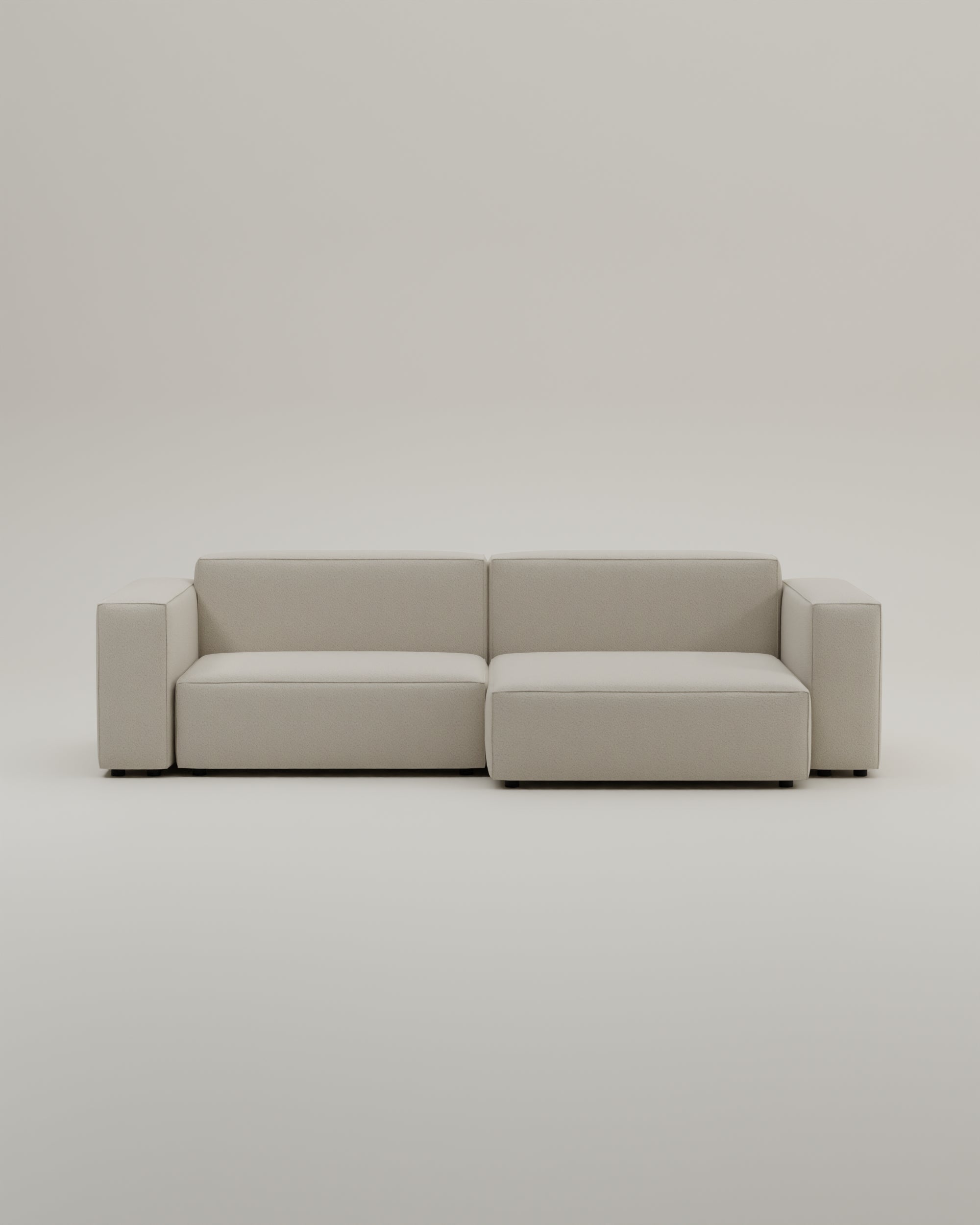 Modulares Ecksofa Harvey 4-Sitzer mit Schlaffunktion