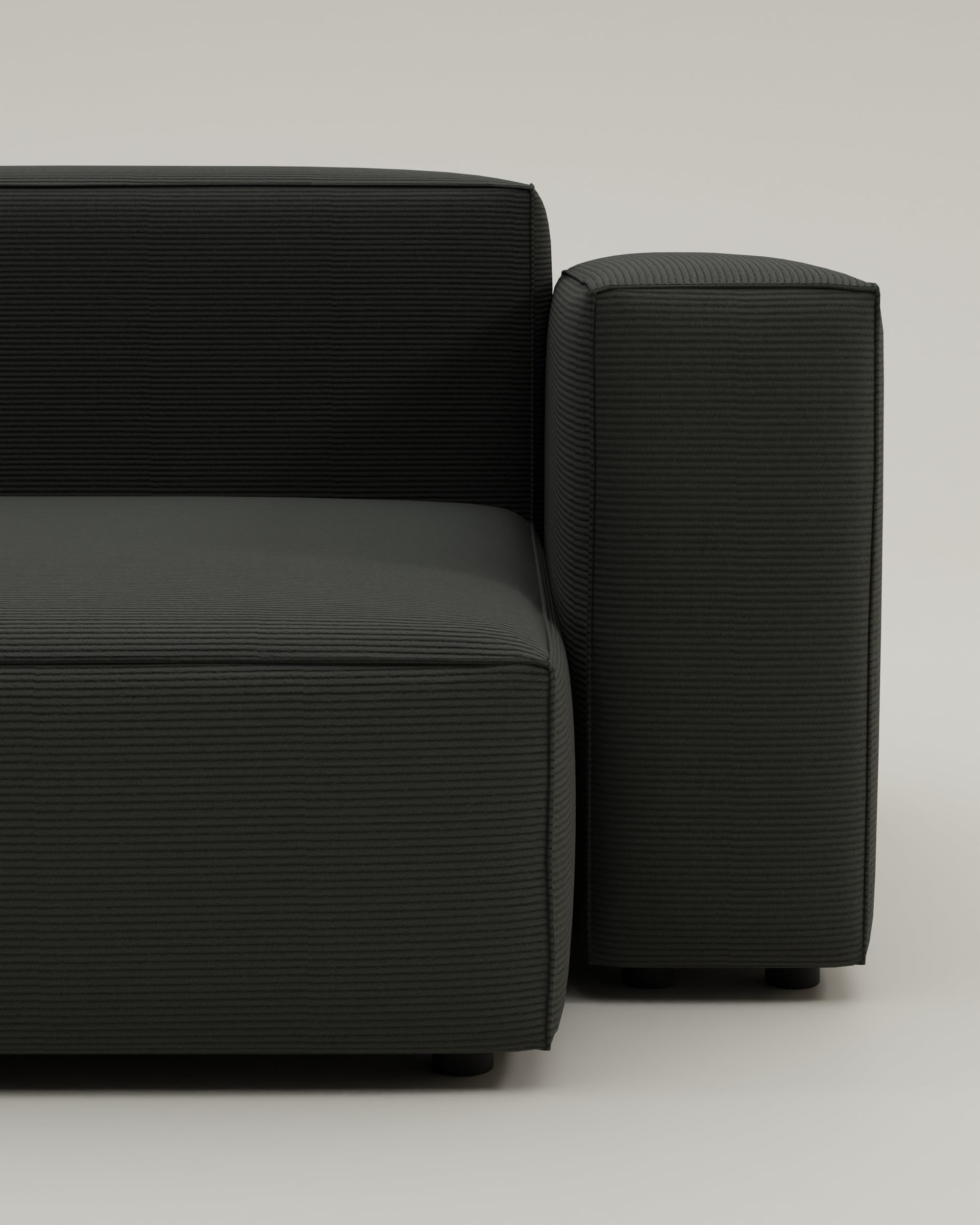 Harvey 4-seater modular corner sofa with sleep function