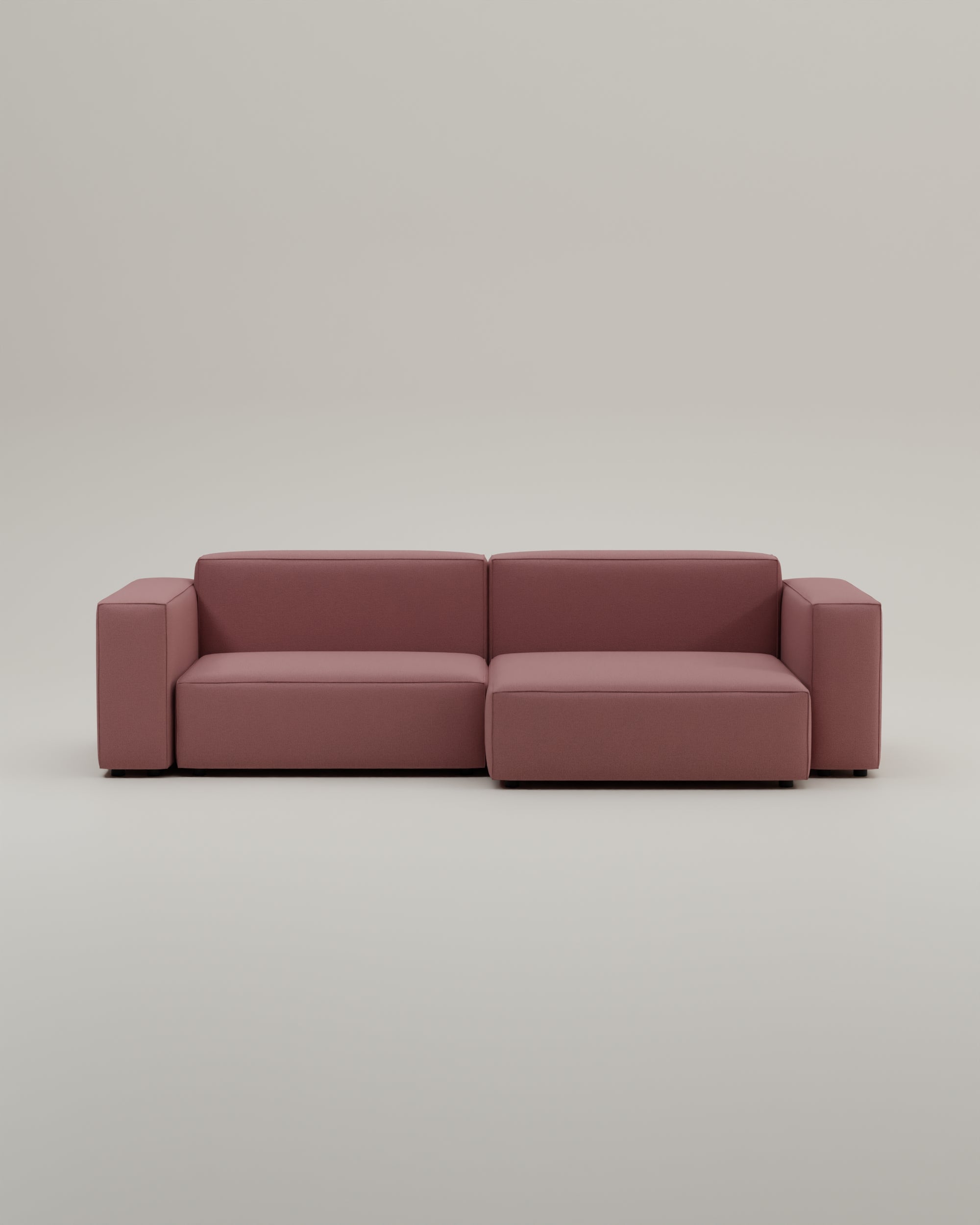 Modulares Ecksofa Harvey 4-Sitzer mit Schlaffunktion
