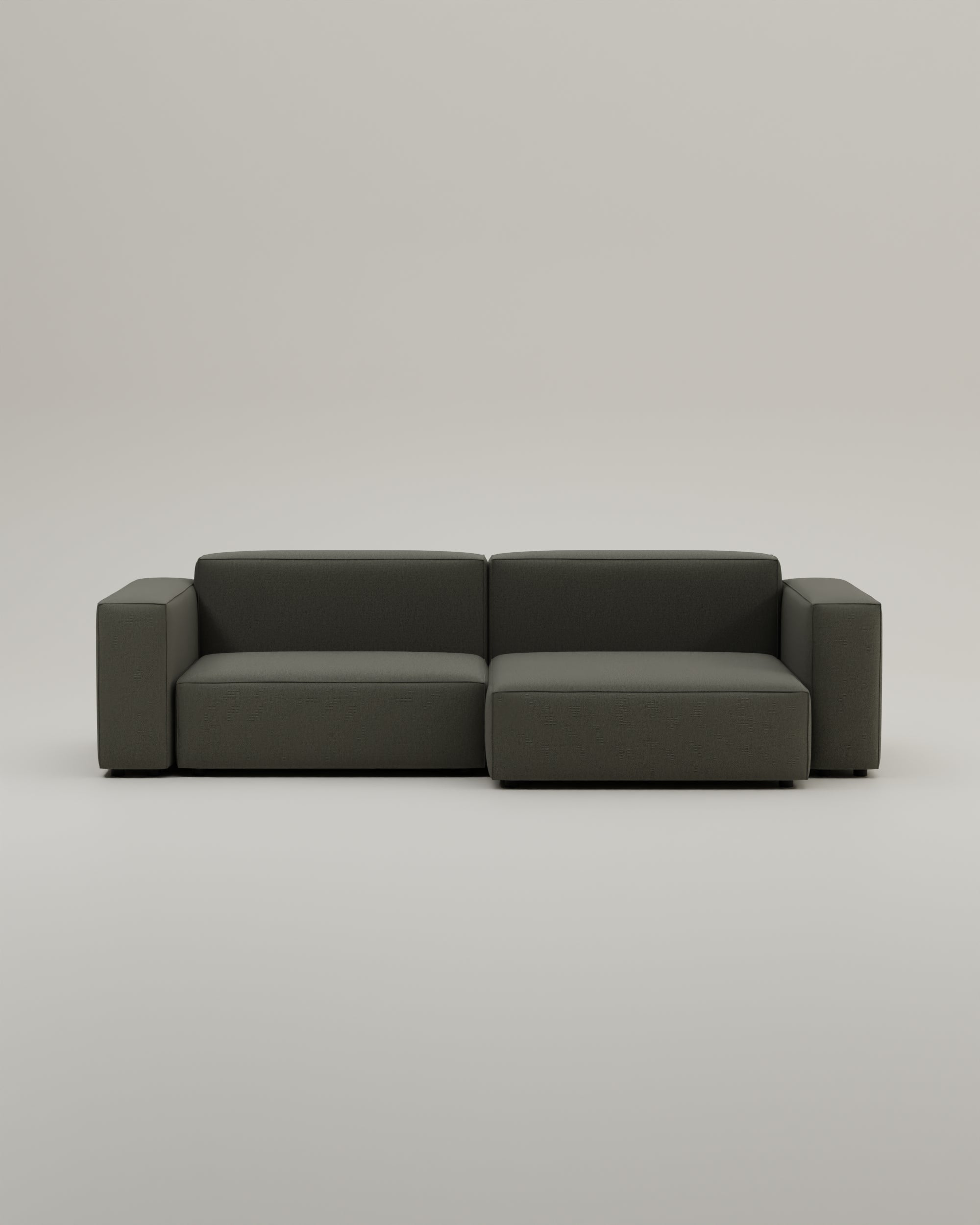 Modulares Ecksofa Harvey 4-Sitzer mit Schlaffunktion