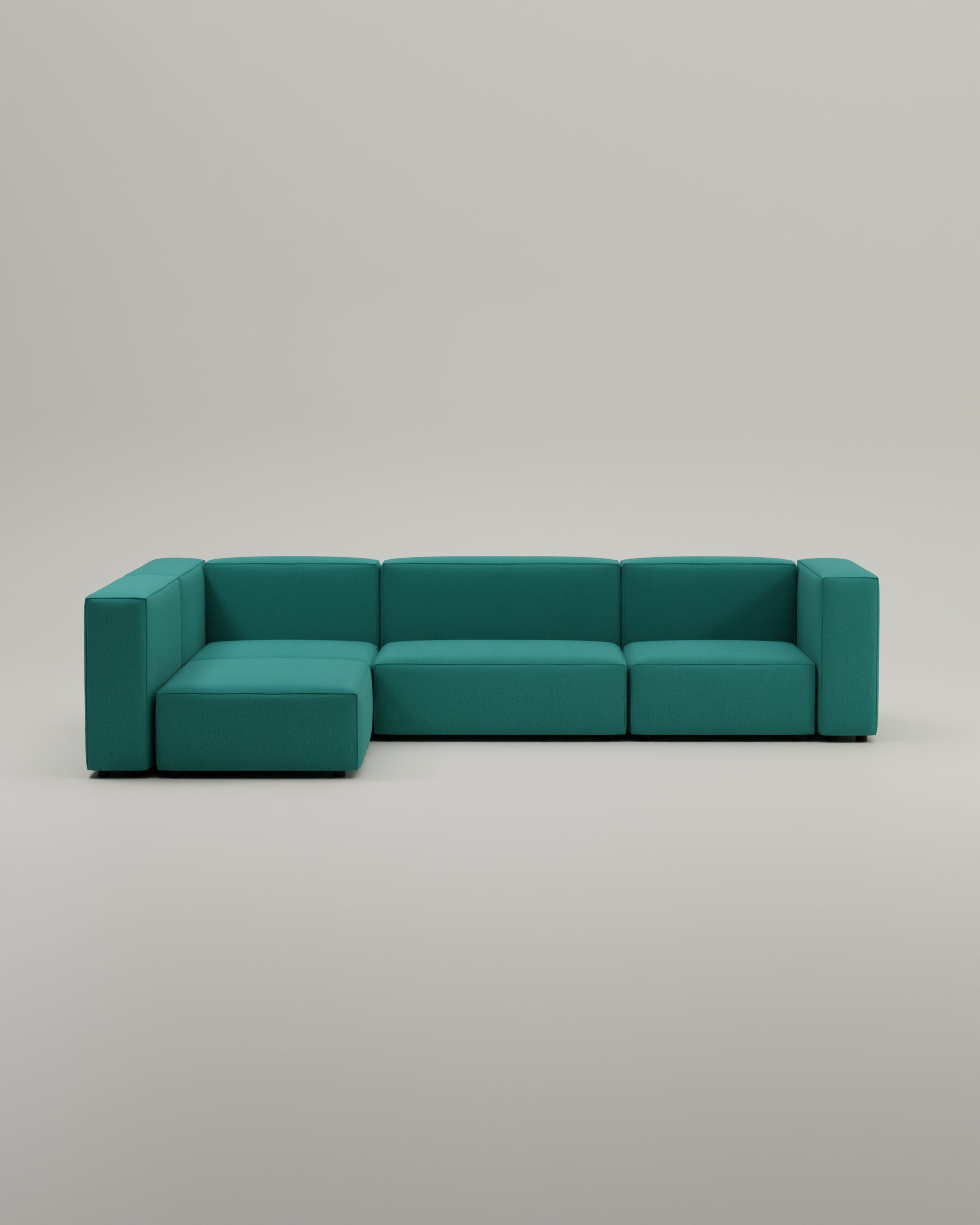 Modulares Sofa Harvey U-Form / Wohnlandschaft mit Schlaffunktion