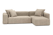 Modulares Sofa Harvey L mit Schlaffunktion