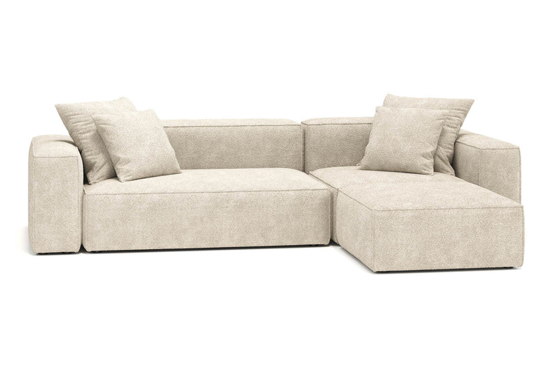 Modulares Sofa Harvey L mit Schlaffunktion