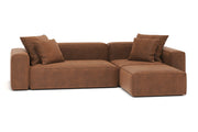 Modulares Sofa Harvey L mit Schlaffunktion