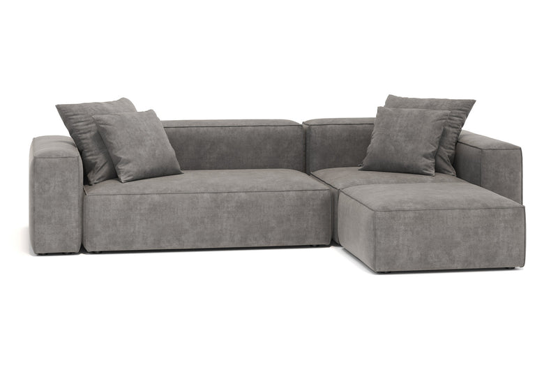 Modulares Sofa Harvey L mit Schlaffunktion