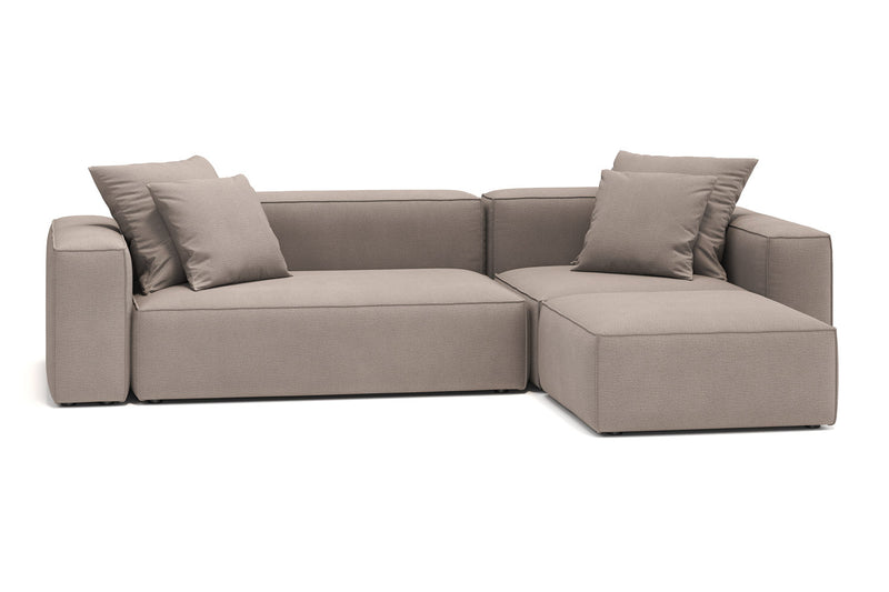 Modulares Sofa Harvey L mit Schlaffunktion