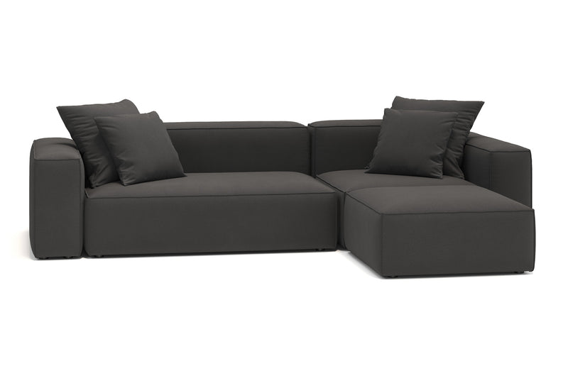 Modulares Sofa Harvey L mit Schlaffunktion