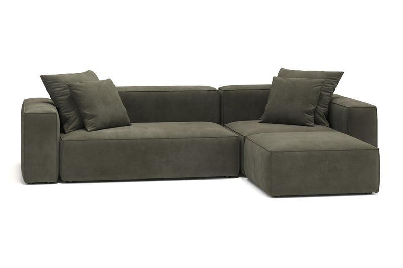 Modulares Sofa Harvey L mit Schlaffunktion