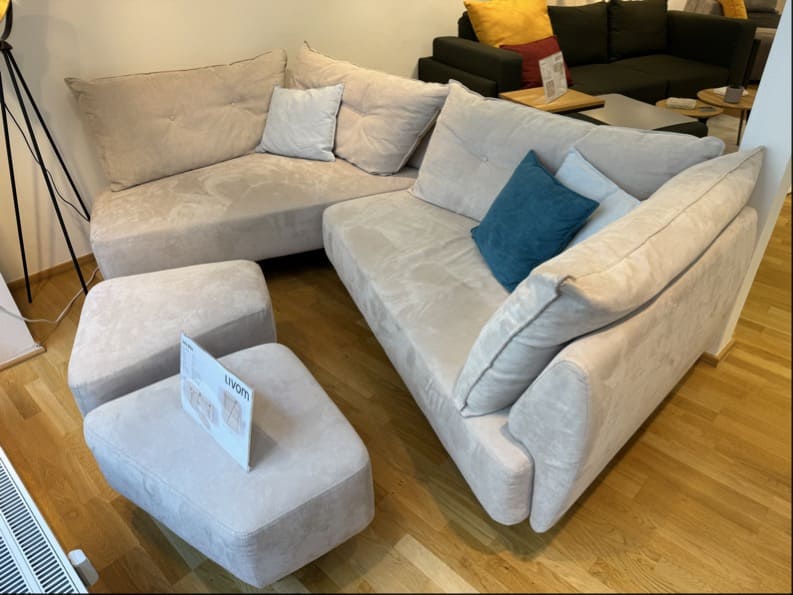 Modular sofa Mike with sleep function