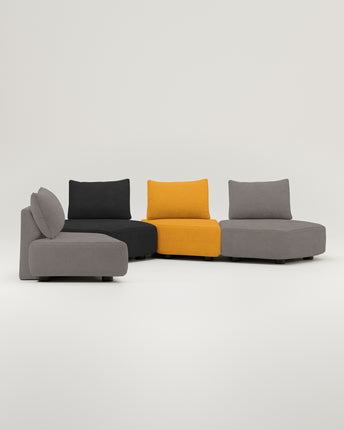 Modulares Sofa Katrina mit Schlaffunktion