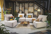 Katrina modular sofa with sleep function - fabric Nova