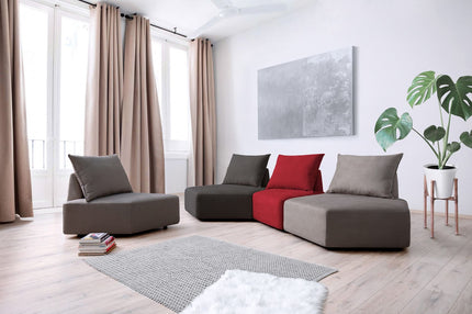 Outlet - Modulares Sofa Katrina mit Schlaffunktion - Showroom Frankfurt
