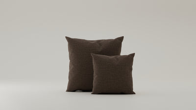 Dark-Brown-Linea / 1x 50x50cm / 1x 70x70cm