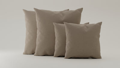 Toffee-Cord / 2x 50x50cm / 2x 70x70cm