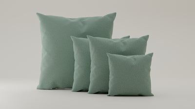 Mint-Bouclé / 1x 50x50cm / 2x 70x70cm / 1x 100x100