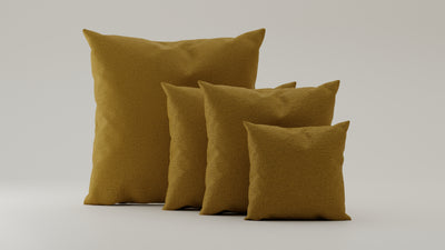 Mustard-Linea / 1x 50x50cm / 2x 70x70cm / 1x 100x100
