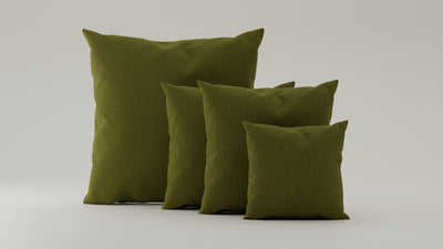 Olive-Veluno / 1x 50x50cm / 2x 70x70cm / 1x 100x100