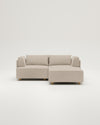 Modulares Sofa Louis 2-Sitzer mit Hocker und Schlaffunktion