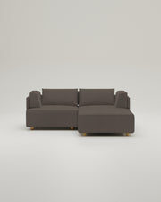 Modulares Sofa Louis 2-Sitzer mit Hocker und Schlaffunktion