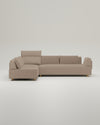 Modular sofa Louis L with sleeping function - fabric Nova