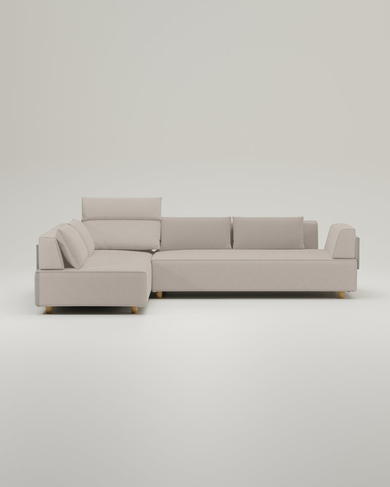 Modular sofa Louis M with sleeping function - fabric Nova