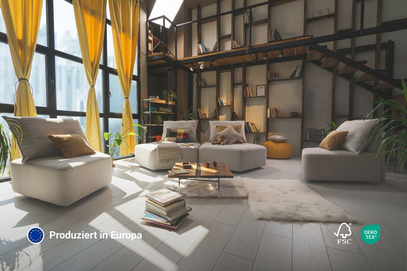 Modulares Sofa Katrina mit Schlaffunktion