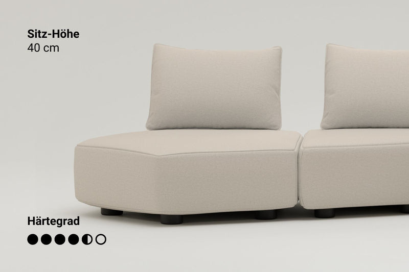 Modulares Sofa Katrina mit Schlaffunktion