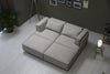 Outlet - Modulares Sofa Louis M mit Schlaffunktion