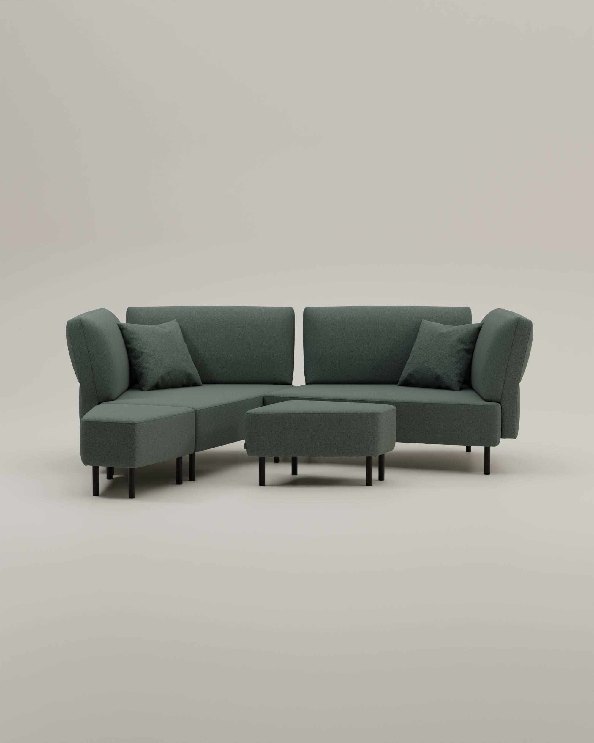 Outlet - Modulares Sofa Mike mit Schlaffunktion