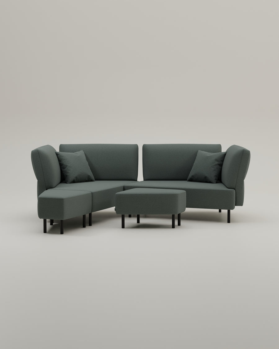 Outlet - Modulares Sofa Mike mit Schlaffunktion