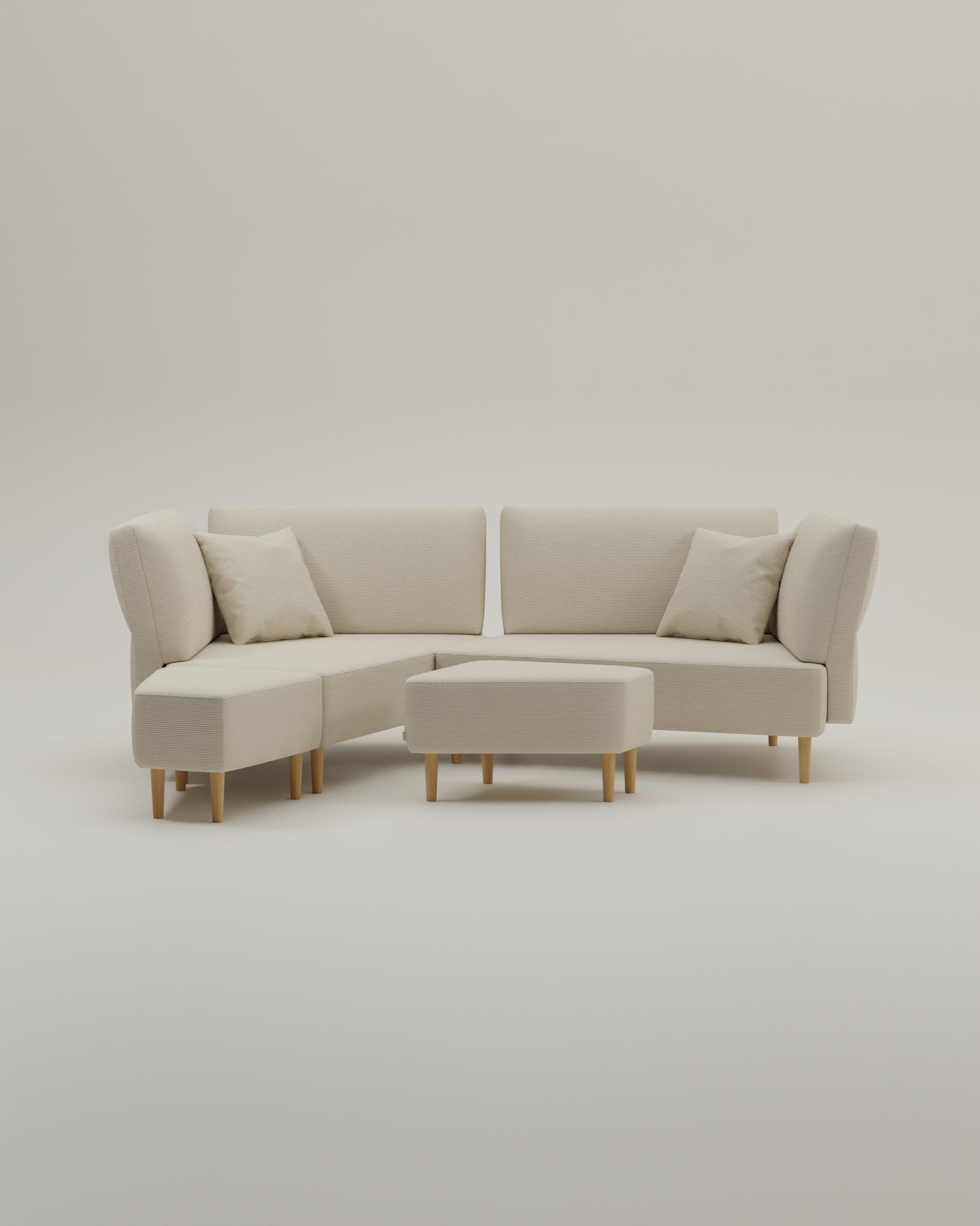 Modulares Sofa Mike mit Schlaffunktion