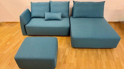 Outlet - Modulares Sofa Mia mit Schlaffunktion Showroom Hamburg