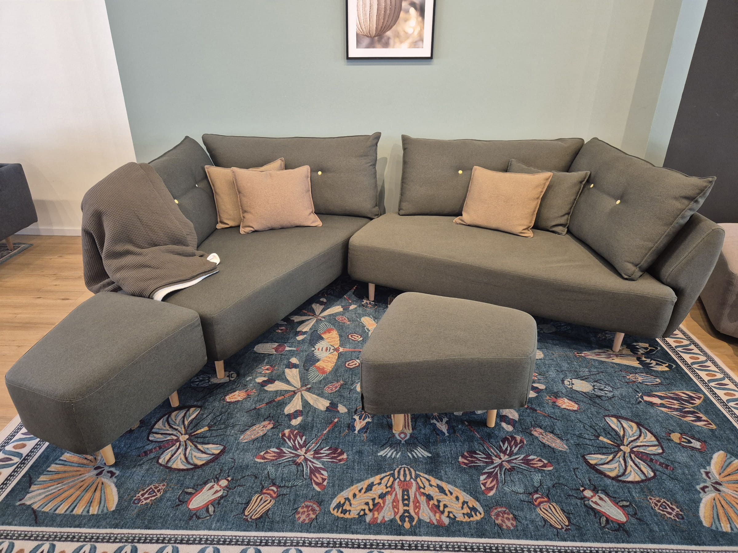 Modular sofa Mike with sleep function