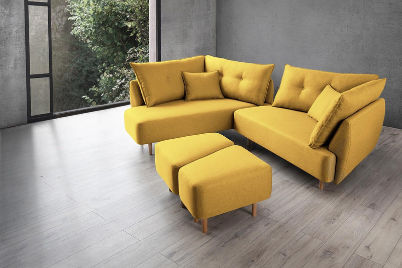 Outlet - Mike modular sofa with sleeping function, left-hand version