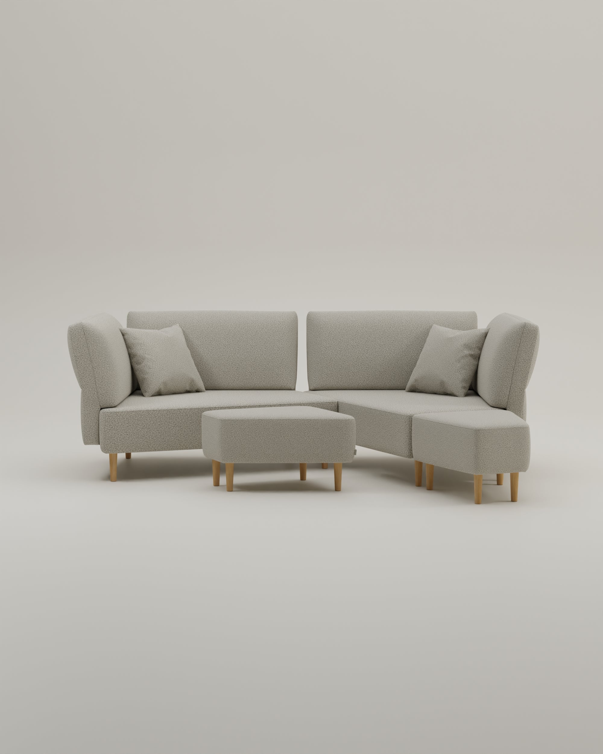 Stoffbezug - Modulares Sofa Mike mit Schlaffunktion