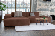 Nina L modular sofa with sleep function